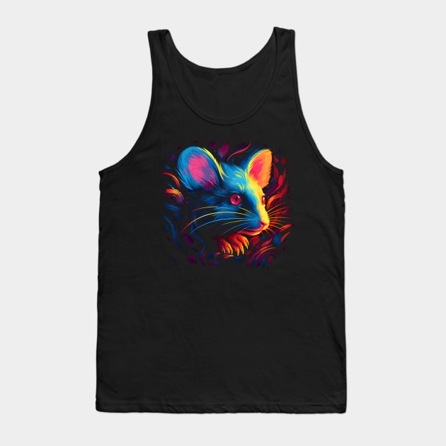 Neon Rodent #17 Tank Top by Everythingiscute